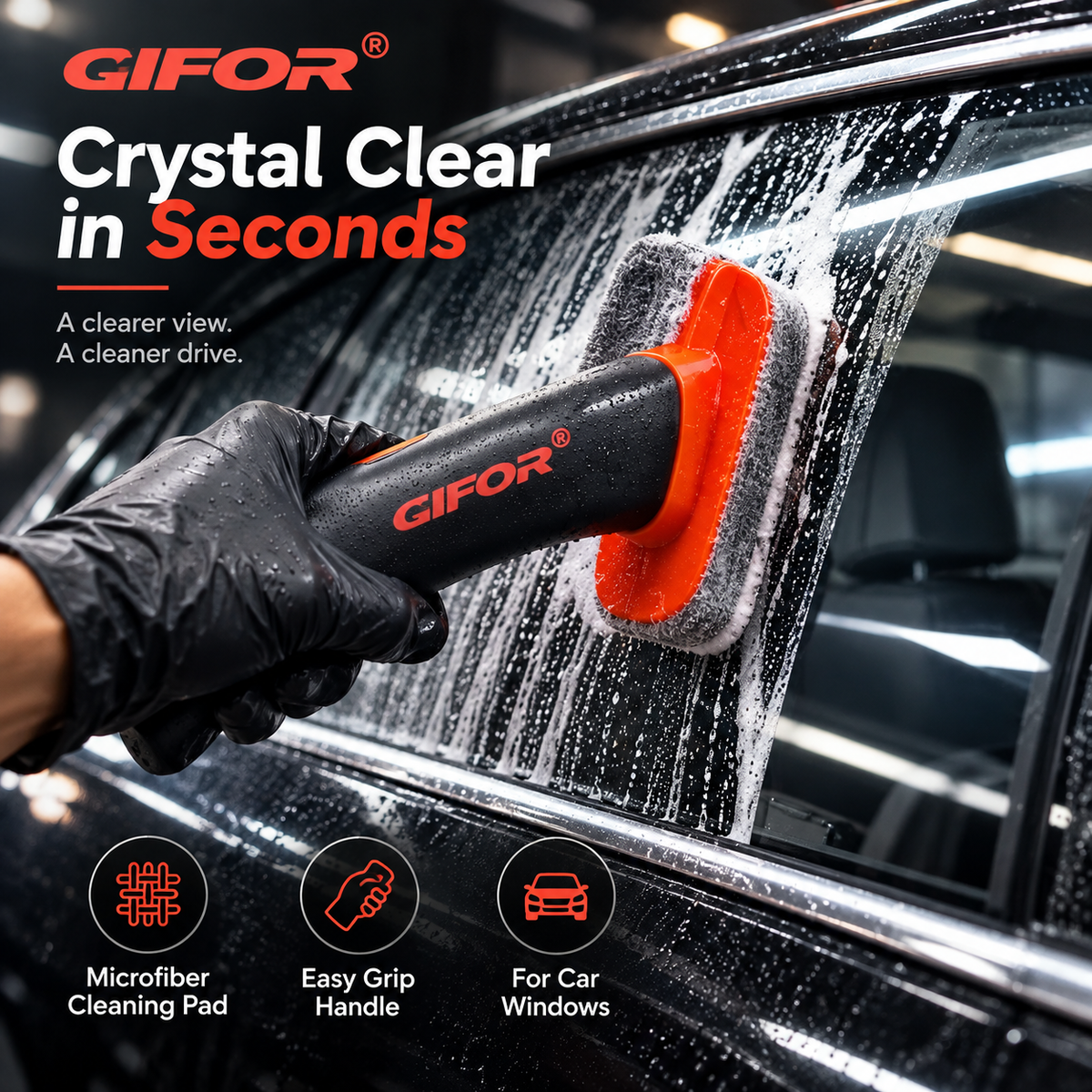GIFOR Instant Car Window Cleaning Tool
