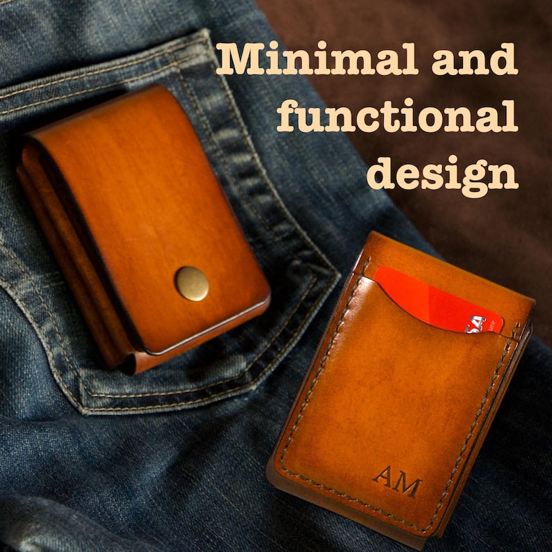 Nelson Handcrafted Full Grain Leather Wallet