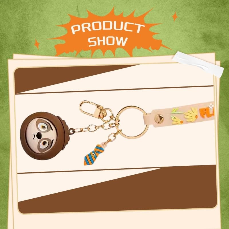 Cute Zootropolis Keychain