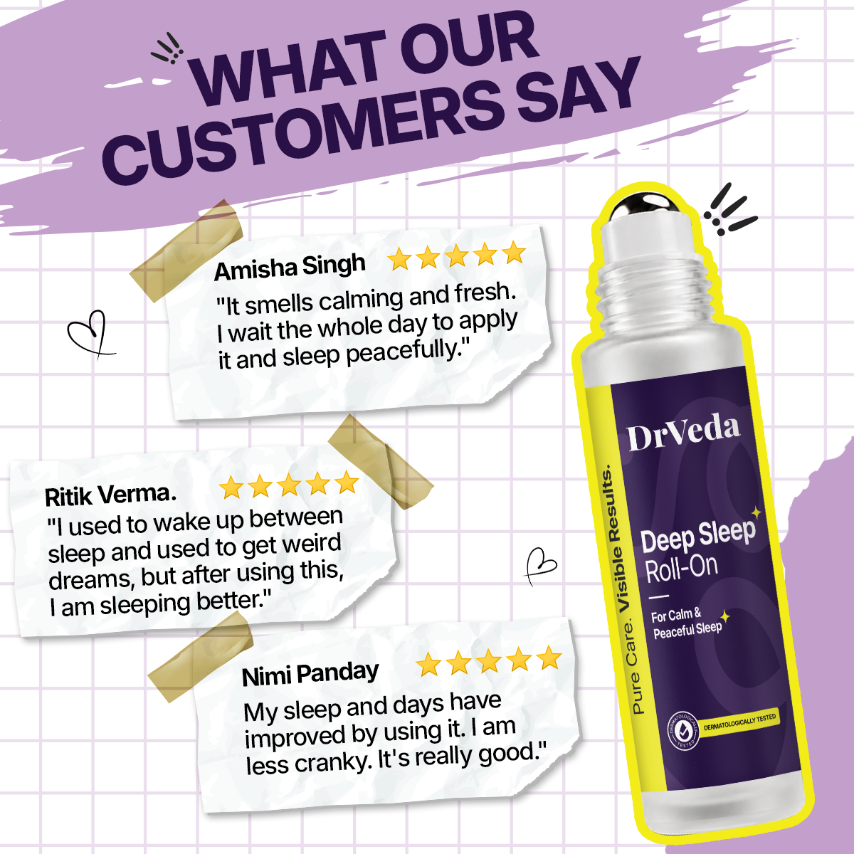 Deep Sleep Roll-On By Dr.Veda