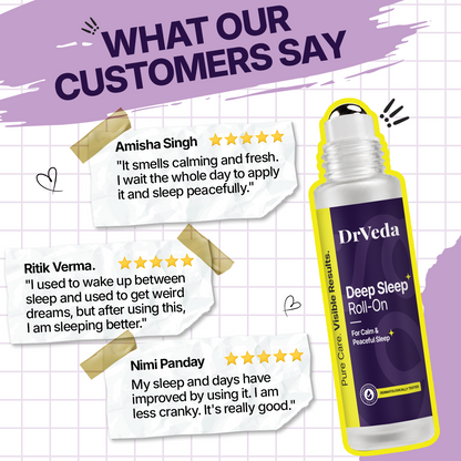Deep Sleep Roll-On By Dr.Veda