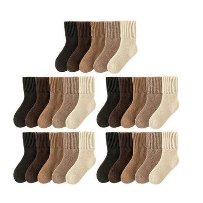 Universal Anti Smell + Rash Free Cotton Winter Socks