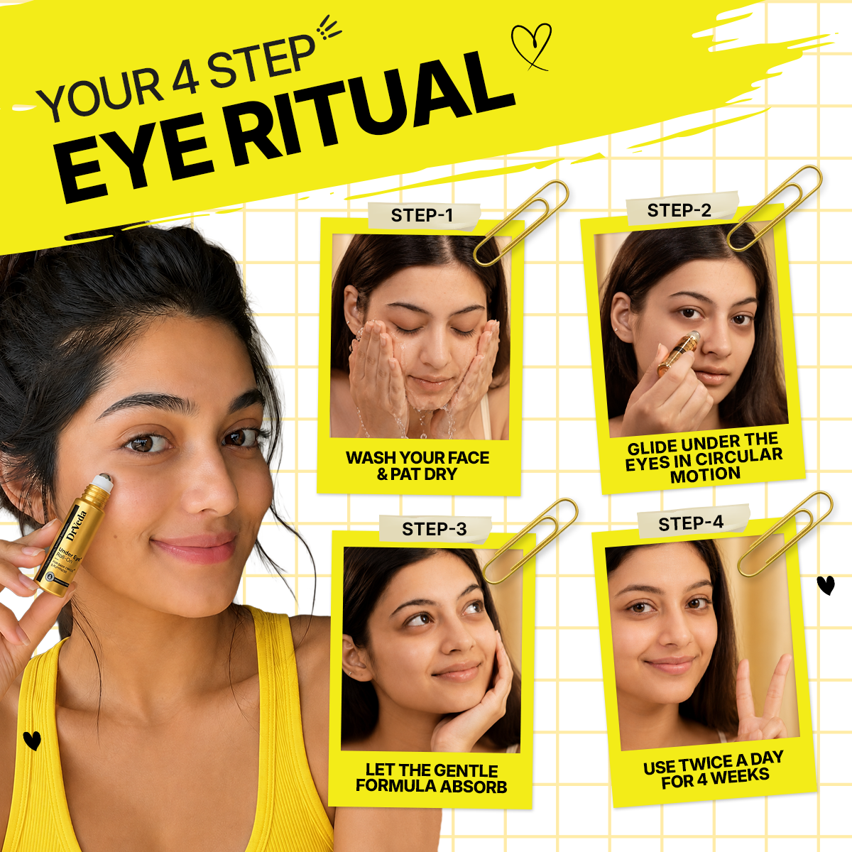 Under Eye Care Roll-On By Dr.Veda