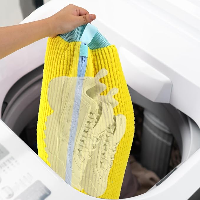 Microfiber Shoe Wash Bag for Washing Machine