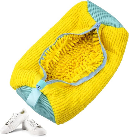 Microfiber Shoe Wash Bag for Washing Machine