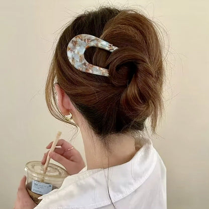 U Shape Women Hairpins Hair Clips