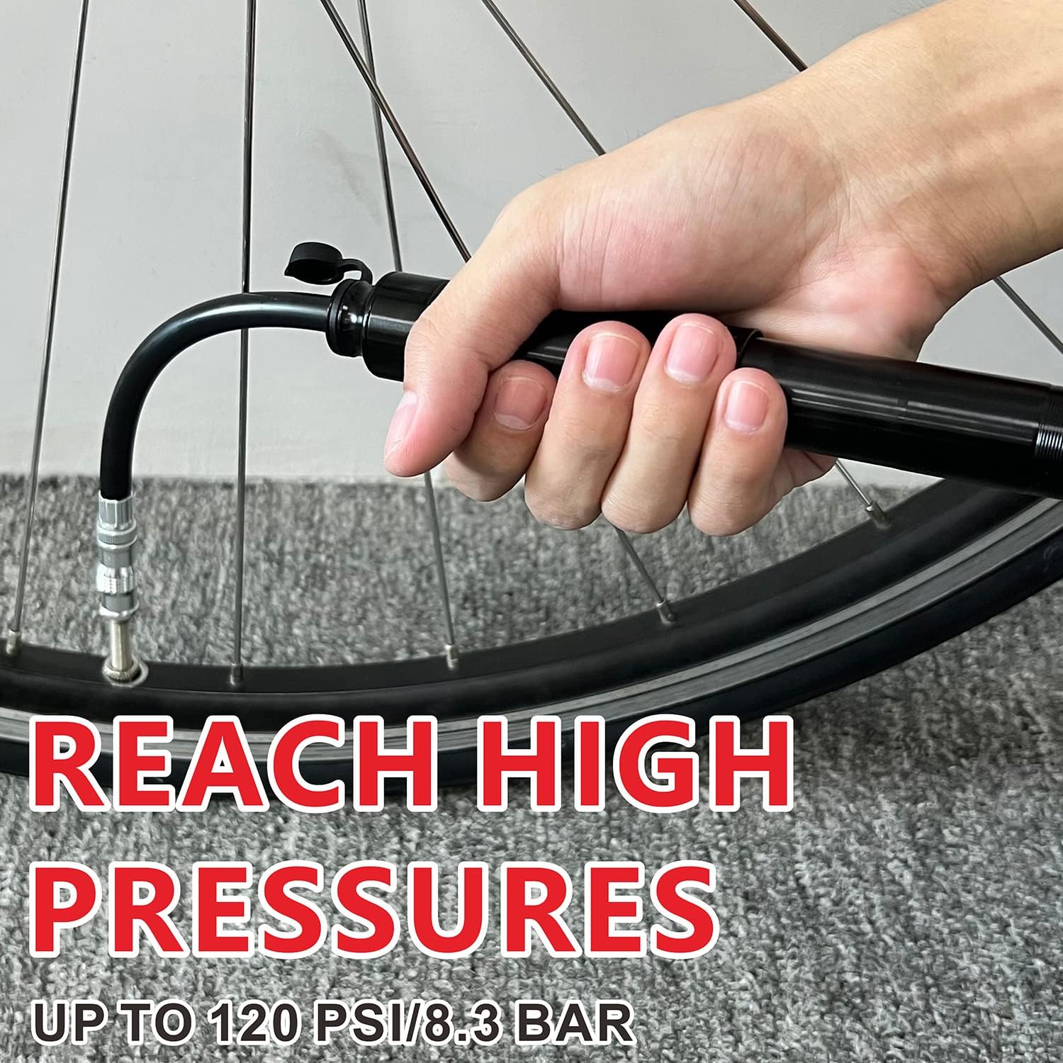 2 in 1 Car and Bike Universal Tire Pump