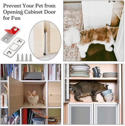 Ultra-Thin, Invisible Cabinet Door Magnets