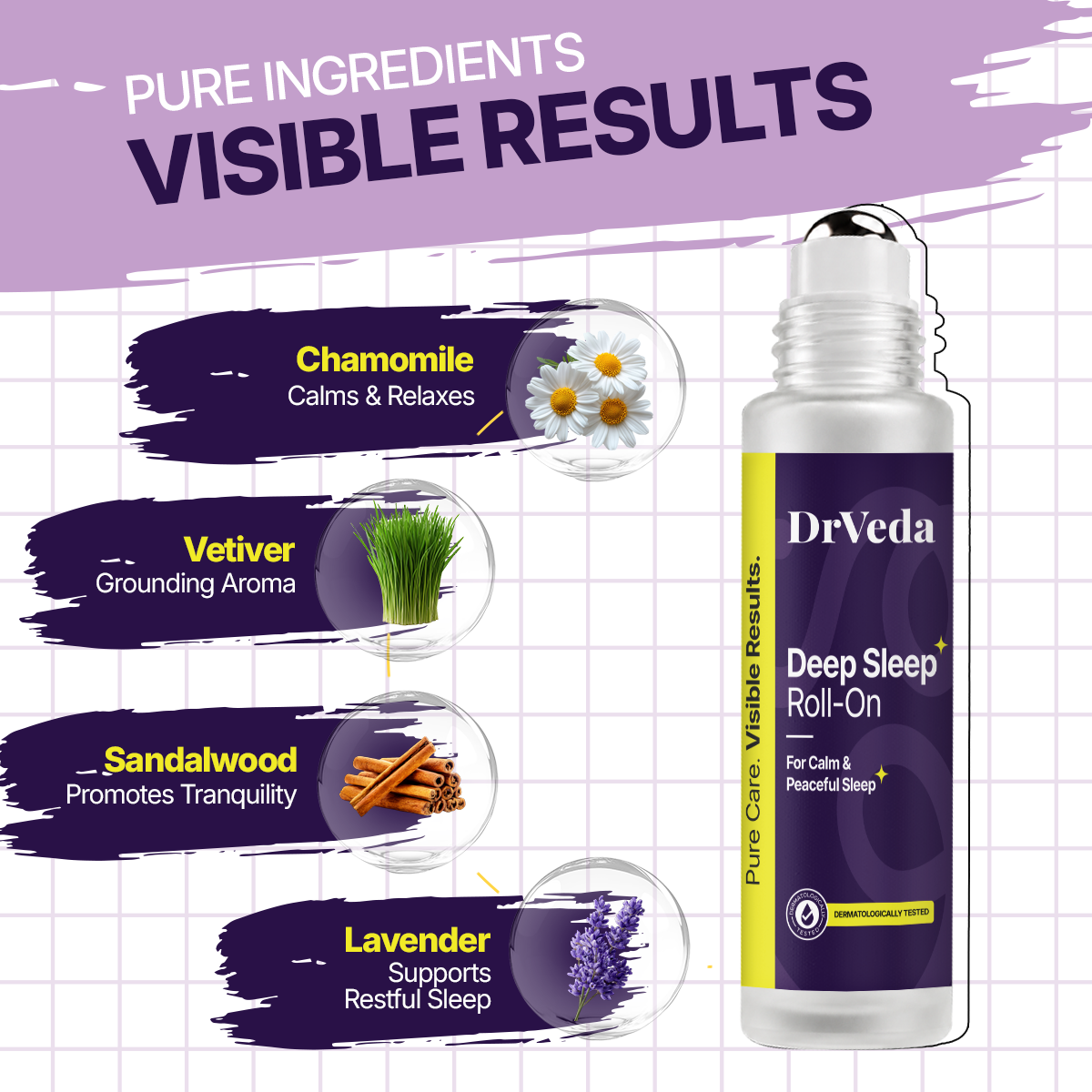 Deep Sleep Roll-On By Dr.Veda