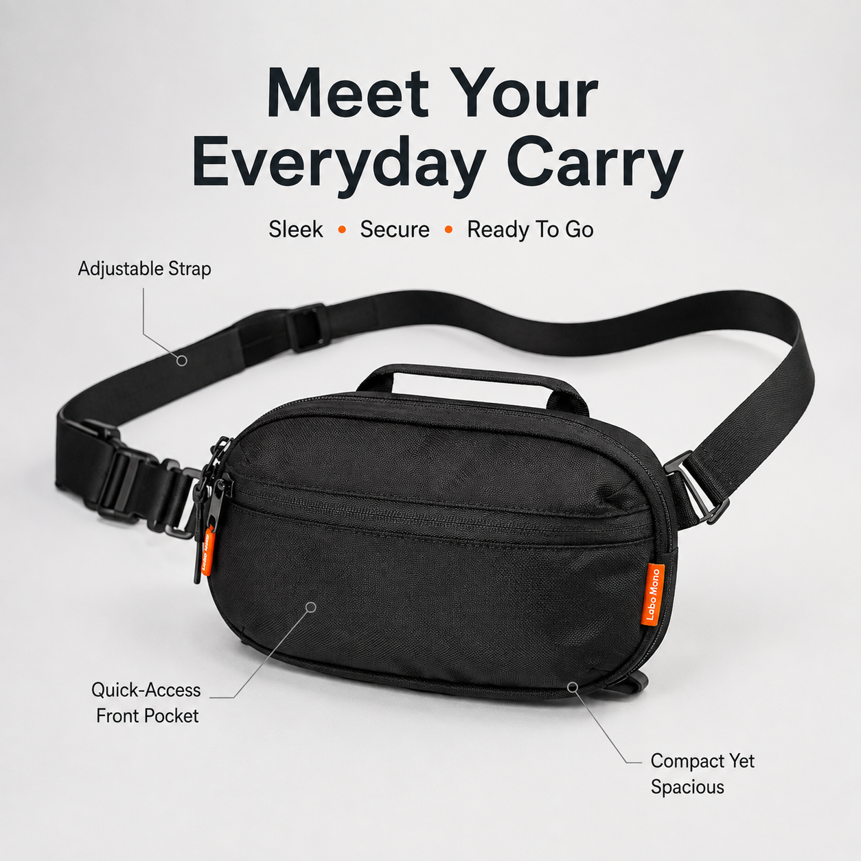 Storm Guard Crossbody Bag - ( 🚚 Free Delivery )