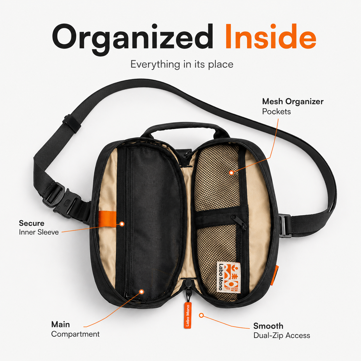 Storm Guard Crossbody Bag - ( 🚚 Free Delivery )