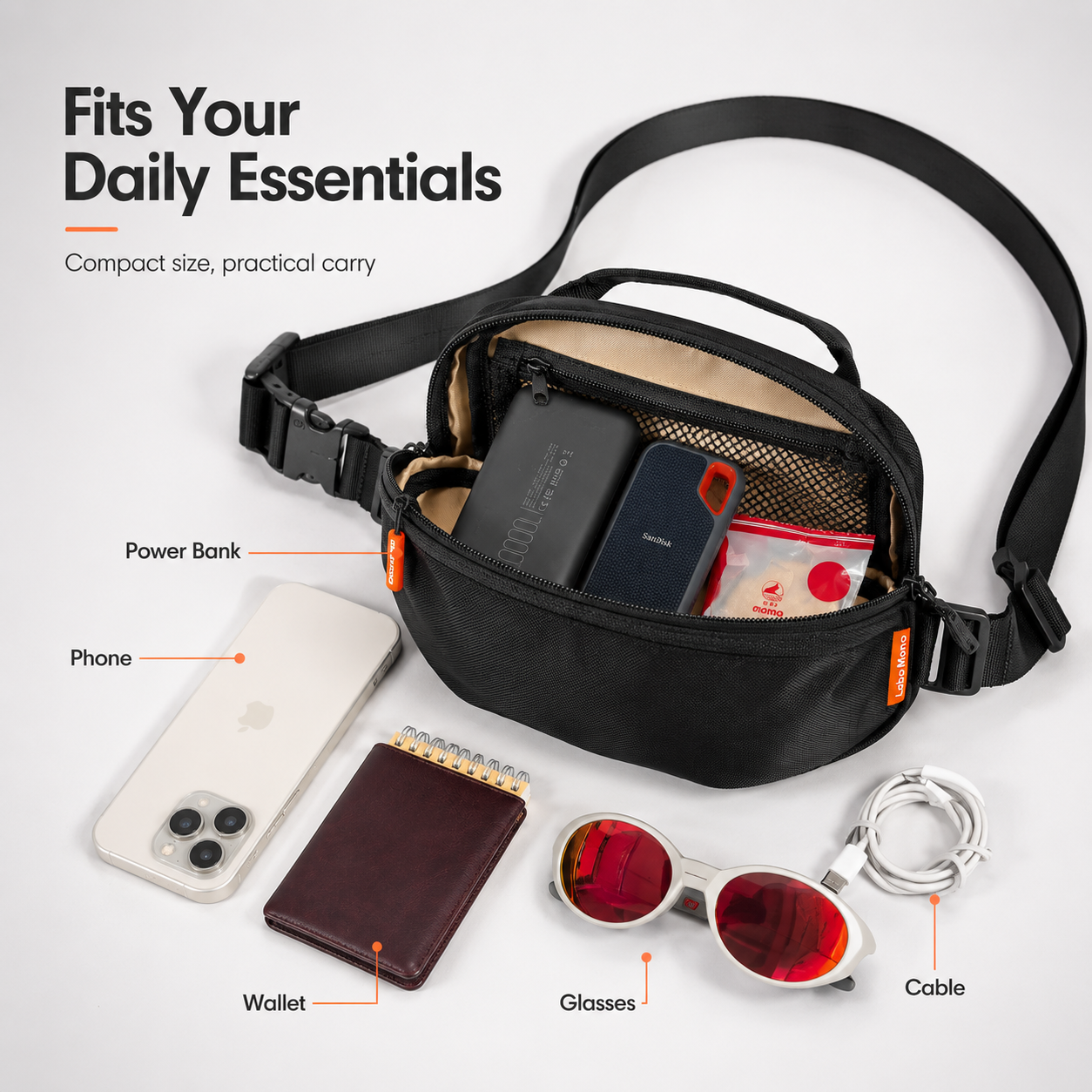 Storm Guard Crossbody Bag - ( 🚚 Free Delivery )