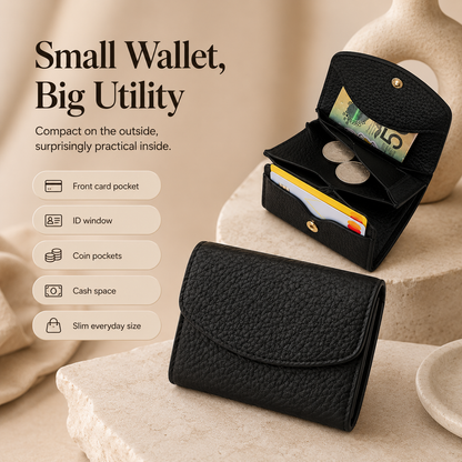 Charm-Fold Women’s Mini Wallet