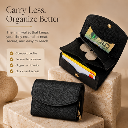 Charm-Fold Women’s Mini Wallet