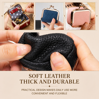 Genuine Leather Mini Jewelry Box