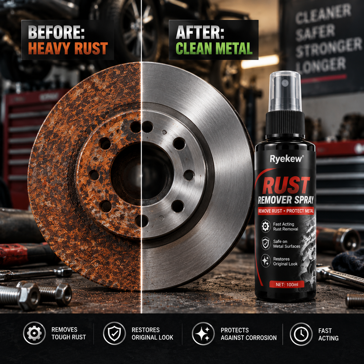 MetalRevive™ – Rust Removal & Restoration Spray