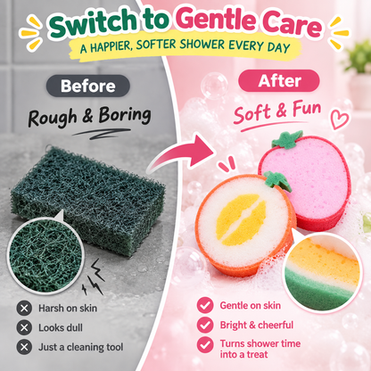 CleanJoy™ Fruit Shape Scrubber