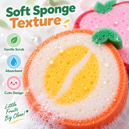 CleanJoy™ Fruit Shape Scrubber