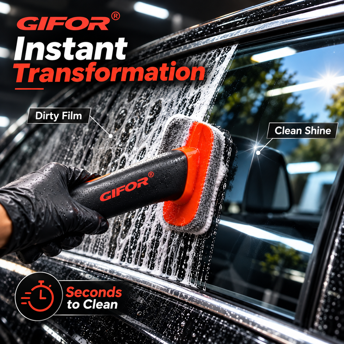 GIFOR Instant Car Window Cleaning Tool