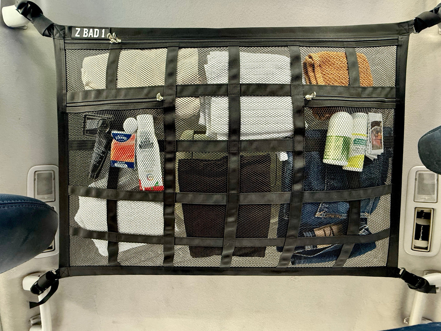 Multifunctional Car Roof Organizer Net