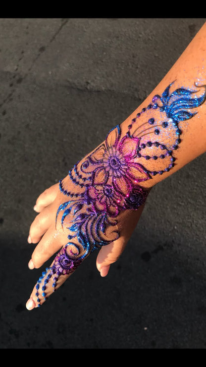 Glitter Mehndi