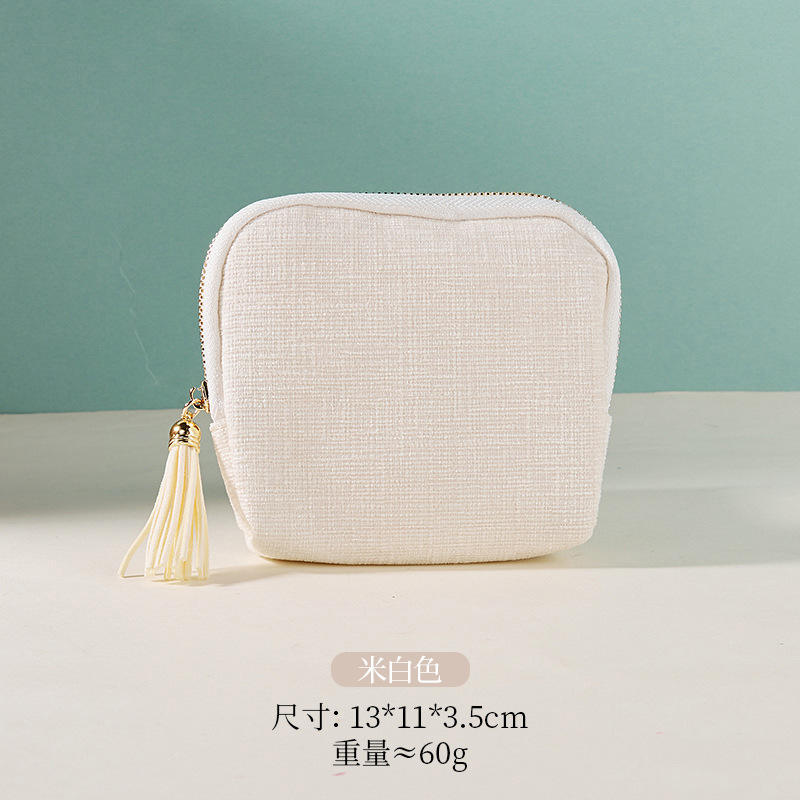 Zipper Travel Jewelry Box Case