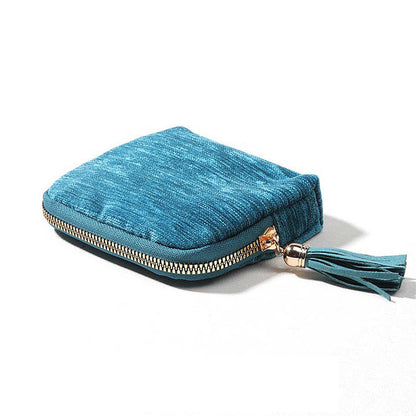 Zipper Travel Jewelry Box Case
