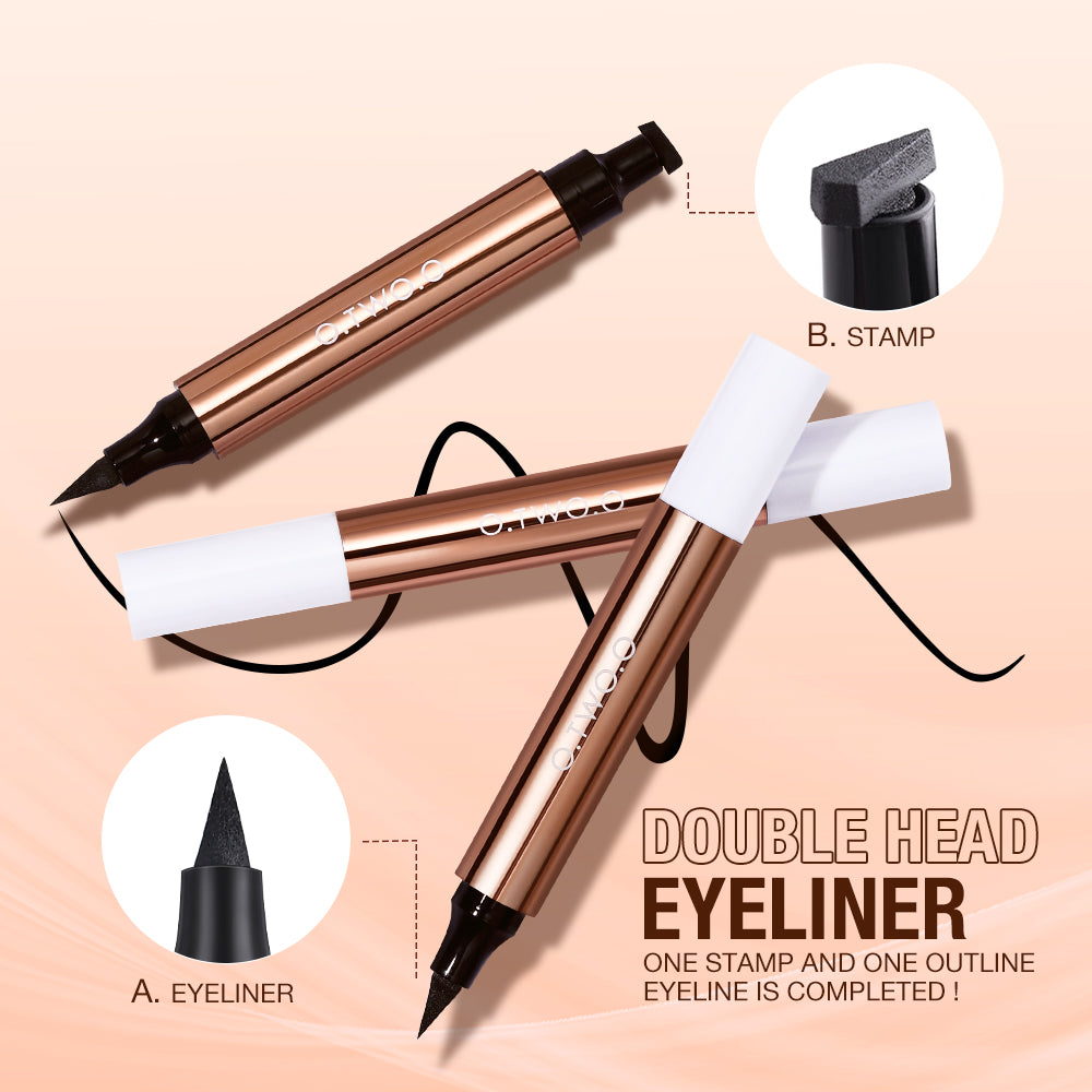 2 in 1 Alluring Cat Eye Stamp Eyeliner ( 8 Months Lasting Refill )