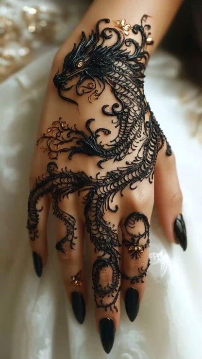 Glitter Mehndi