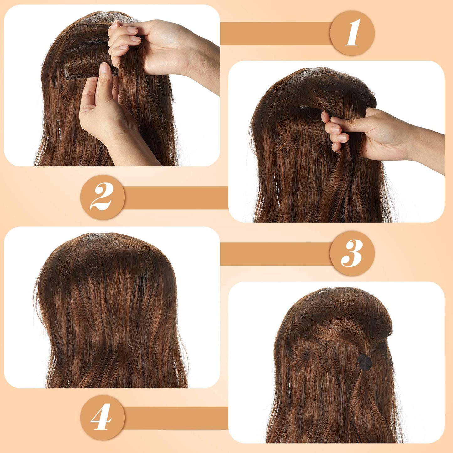 Highy Quality Invisible Fluffy Hair Pad