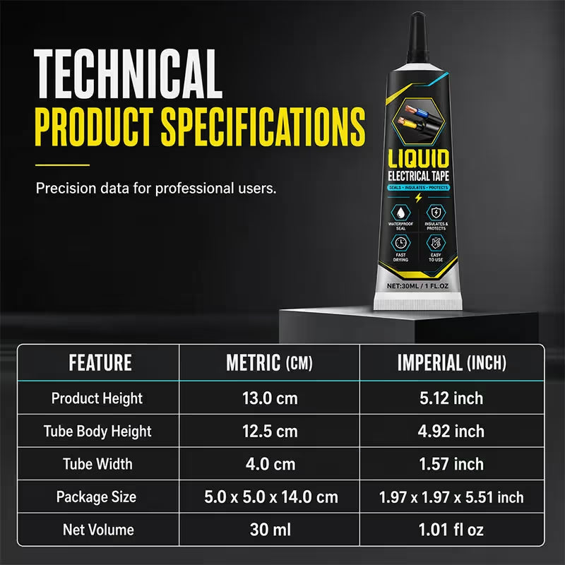 electrical liquid insulation tape tube