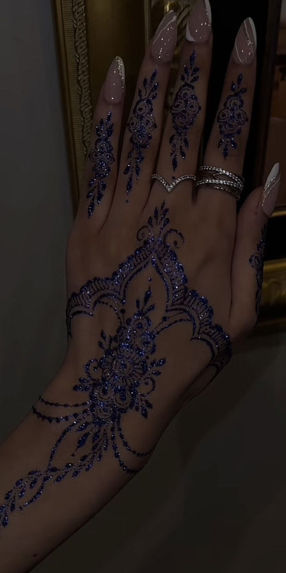 Glitter Mehndi