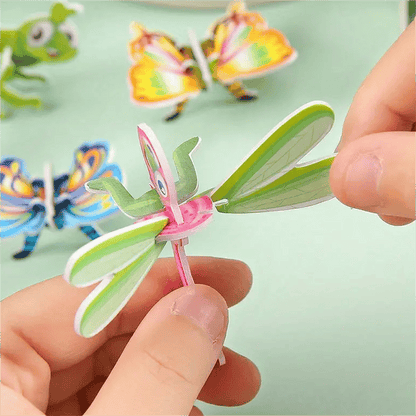 Re Useable Educational 3D Cartoon Puzzle