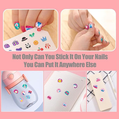Re-Useable Kids Nail Stickers