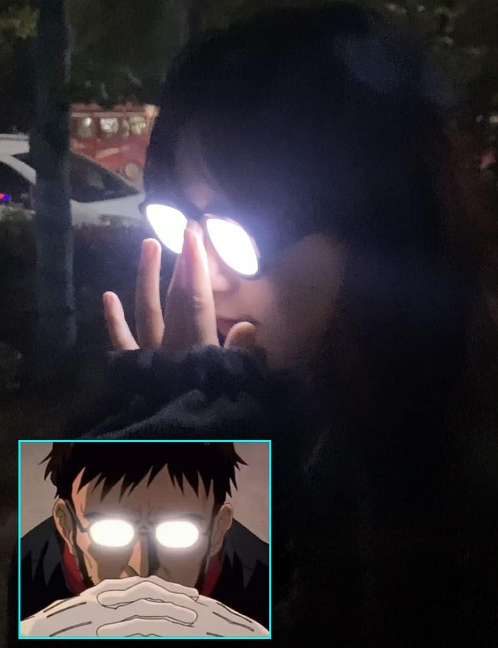 Unisex Luminous LED Glasses