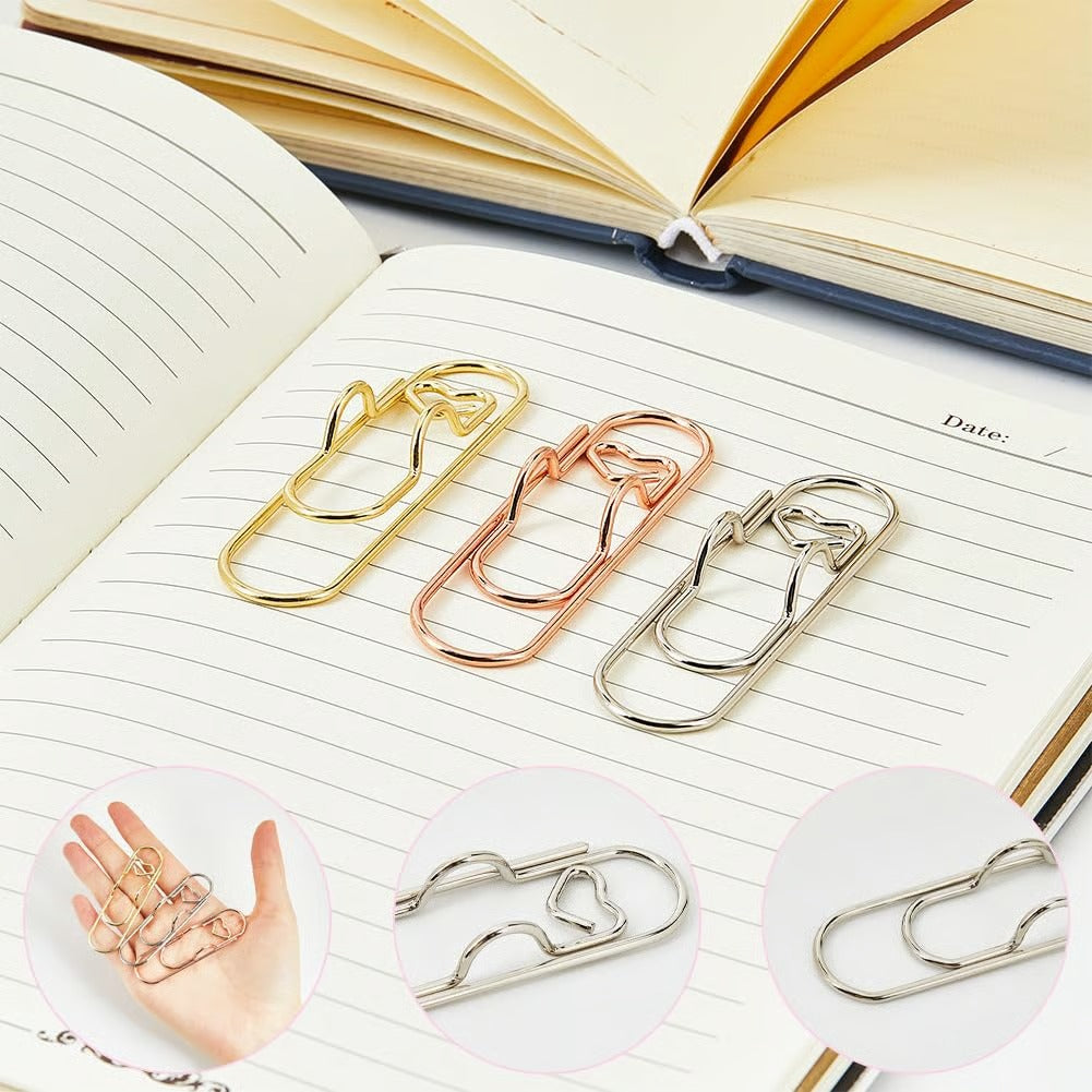 Multifunctional Heart Pen Clips