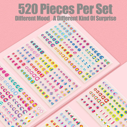 Re-Useable Kids Nail Stickers