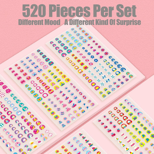 Re-Useable Kids Nail Stickers
