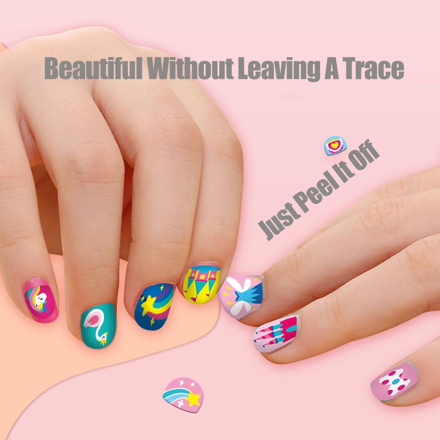 Re-Useable Kids Nail Stickers