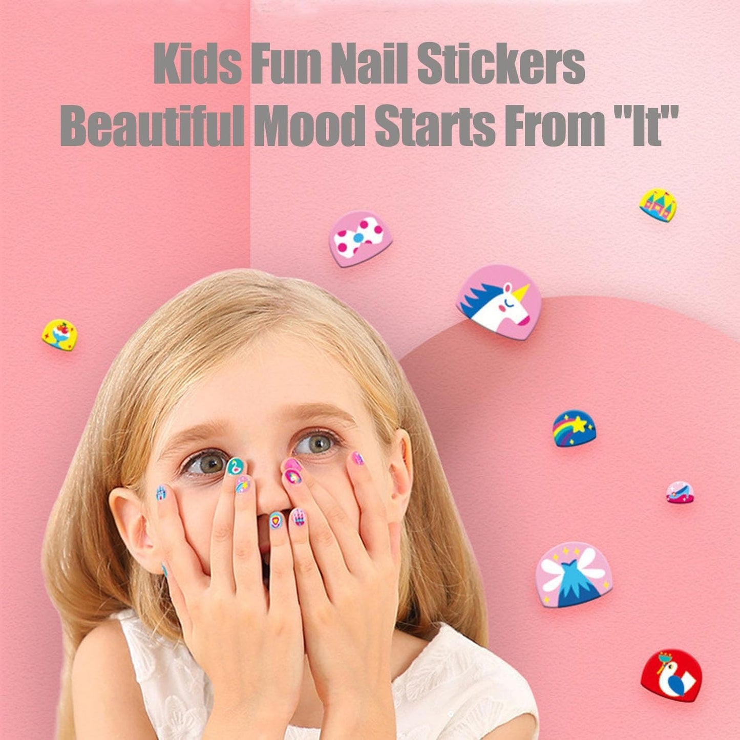 Re-Useable Kids Nail Stickers