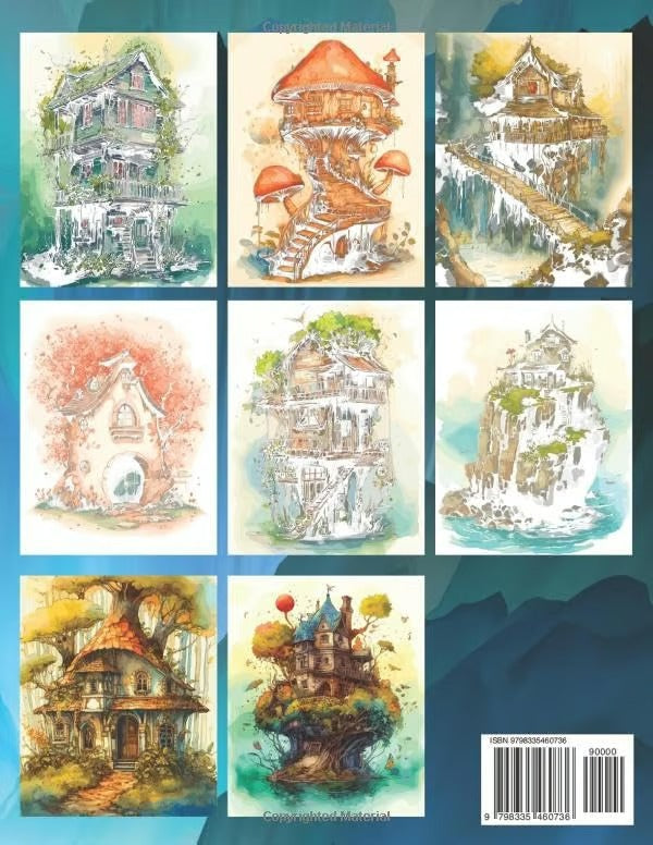 Ink Tracing Coloring Book - For Beginners & Stress Relief