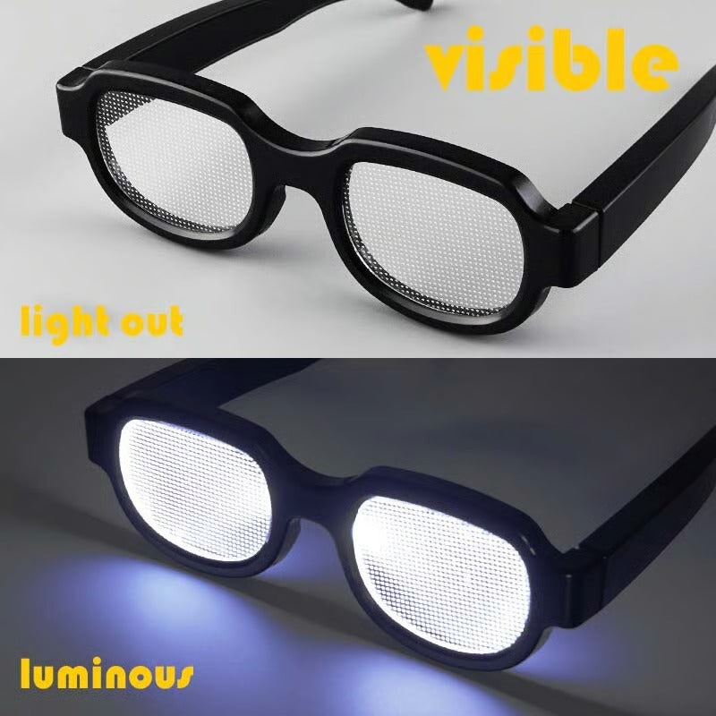 Unisex Luminous LED Glasses