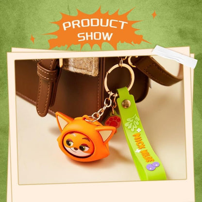 Cute Zootropolis Keychain