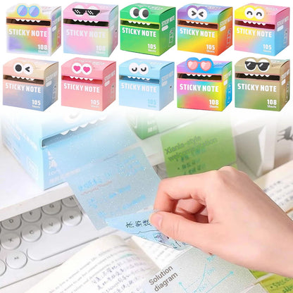 Cute Monster Pattern Sticky Note