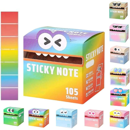 Cute Monster Pattern Sticky Note