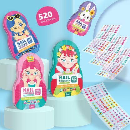 Re-Useable Kids Nail Stickers
