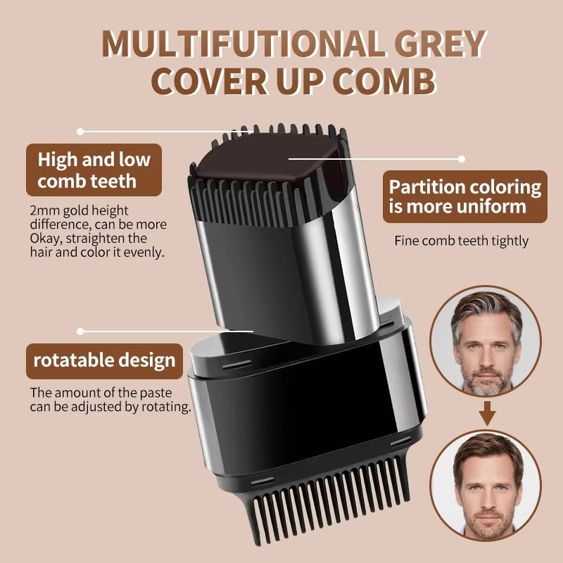 Unisex Double Ended Hair Dyeing Comb + ( Free Hair Grabber Set  )