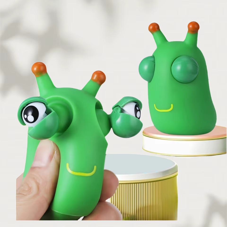 Stare Cabbage Worm - Stress Relief and Anti Anxiety Toy