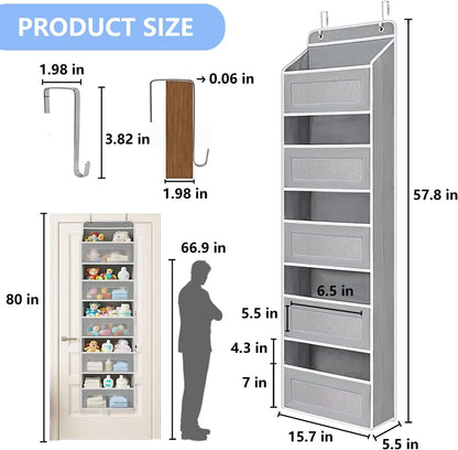 Space-Saving Hanging Storage Rack