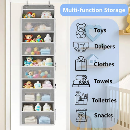 Space-Saving Hanging Storage Rack